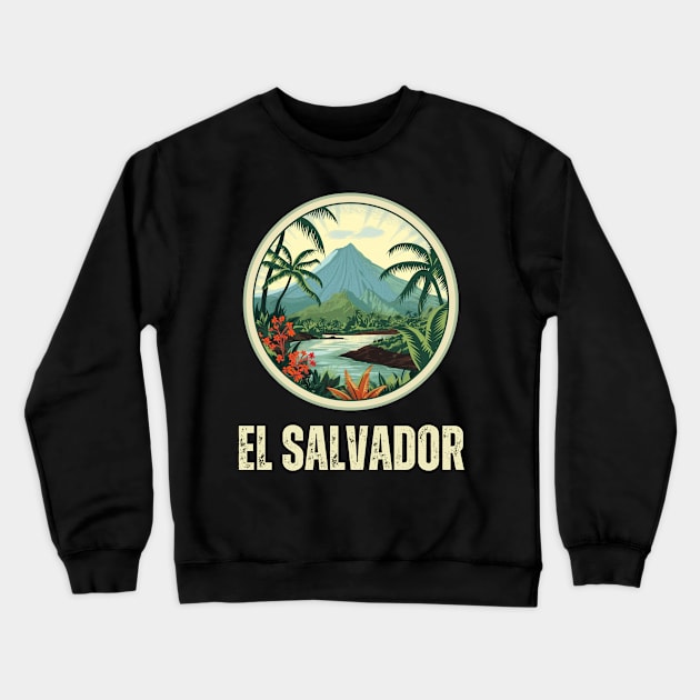 El Salvador Crewneck Sweatshirt by Mary_Momerwids